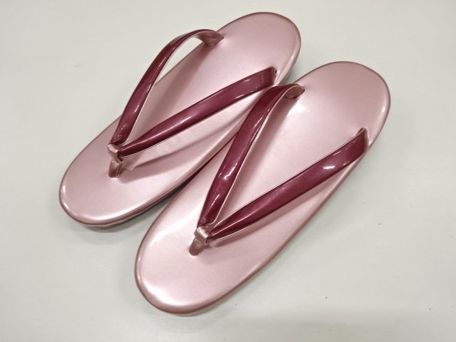 JAPANESE KIMONO / UNUSED ZORI (24 cm) / URETHANE SOLE